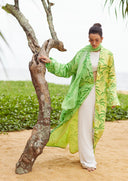 TY-25-30 - Relaxed Fit - Lemon Yellow - Abaya/ Shella